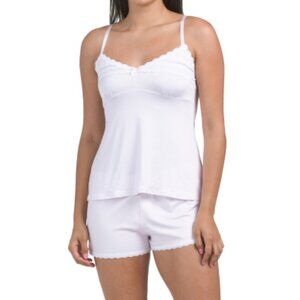 Laura Ashley White Pajama Set